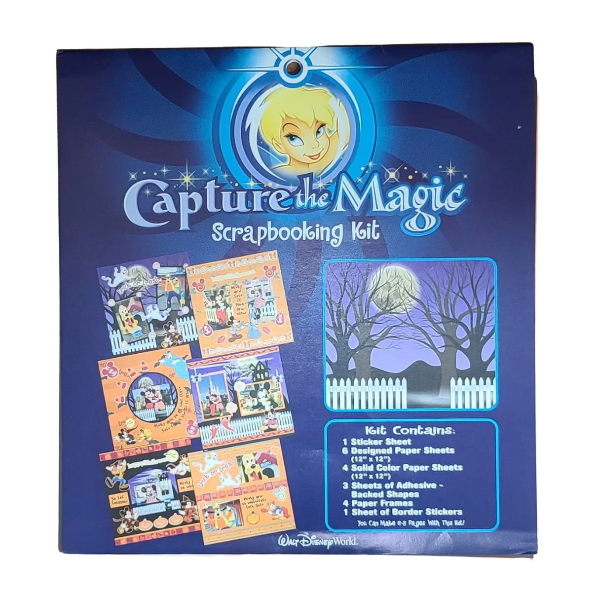 Disney Scrapbooking Kit - Disney World Halloween Mickey & Friends Villains 1 Disney Scrapbooking Kit - Disney World Halloween Mickey & Friends Villains