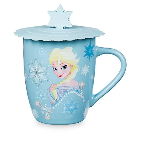 Disney Coffee Cup - Frozen - Anna And Elsa With Lid 1 Disney Coffee Cup - Frozen - Anna And Elsa With Lid