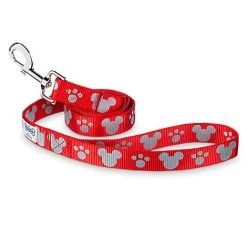 Disney Tails Pet Leash - Reflective Icons - Red