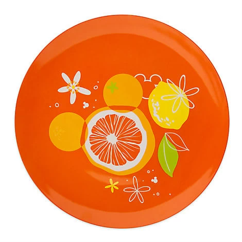 Disney Plastic Serving Tray - Citrus Mickey Icon Serving Tray 1 Disney Plastic Serving Tray - Citrus Mickey Icon Serving Tray