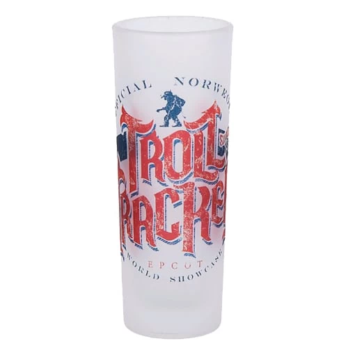 Disney Mini Glass - Epcot Norway Troll Tracker 1 Disney Mini Glass - Epcot Norway Troll Tracker