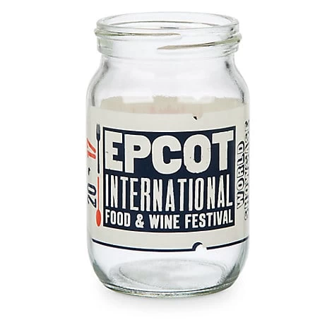 Disney Mini Glass Jar - 2017 Epcot Food And Wine Festival 2 Disney Mini Glass Jar - 2017 Epcot Food And Wine Festival - Image 2