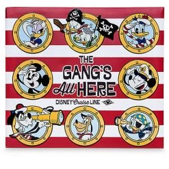 Disney Photo Scrapbook Album - Disney Cruise Line - Gang's All Here