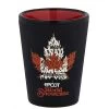 Disney Epcot Canada Maple Leaf Flag Mini Glass