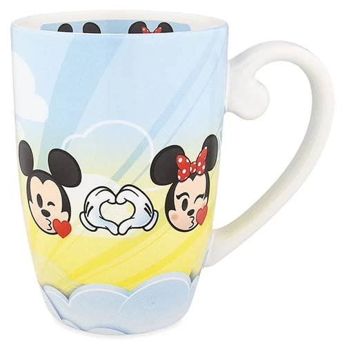 Disney Coffee Cup - Emoji - Mickey And Minnie Love 2 Disney Coffee Cup - Emoji - Mickey And Minnie Love - Image 2