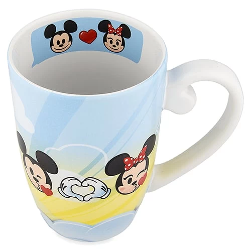 Disney Coffee Cup - Emoji - Mickey And Minnie Love 3 Disney Coffee Cup - Emoji - Mickey And Minnie Love - Image 3
