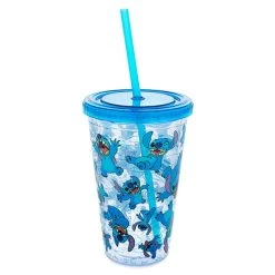 Disney Tumbler With Straw - Stitch
