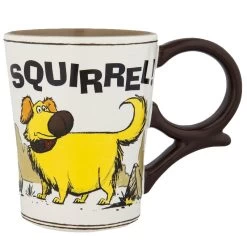 Disney Coffee Cup - Up - Dug - "Squirrel!"