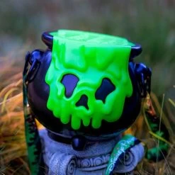 Disney Souvenir Popcorn Bucket - Green Cauldron Premium Popcorn Bucket - Halloween