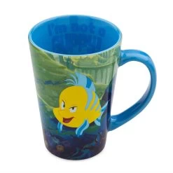 Disney Coffee Cup - Flounder - I'm Not A Guppy