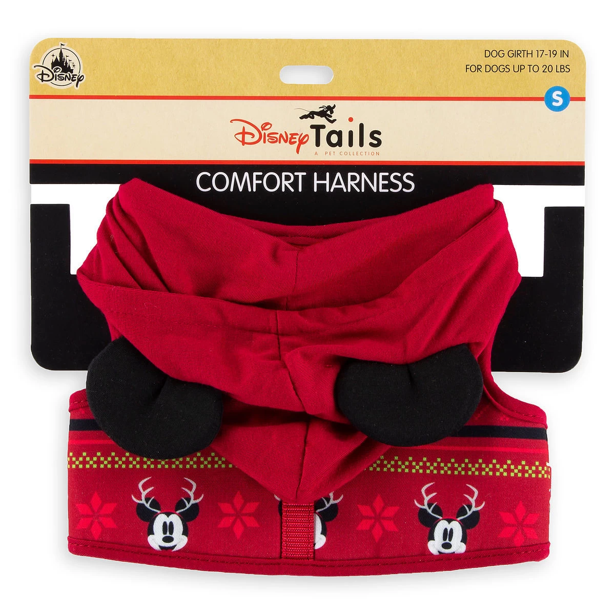 Disney Tails Dog Harness - Happy Holidays - Mickey Mouse 5 Disney Tails Dog Harness - Happy Holidays - Mickey Mouse - Image 5