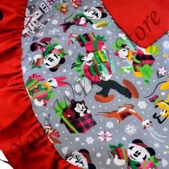 Disney Kitchen Apron - Nordic Winter Collection - Mickey And Friends Holiday Apron -Disney 68176B