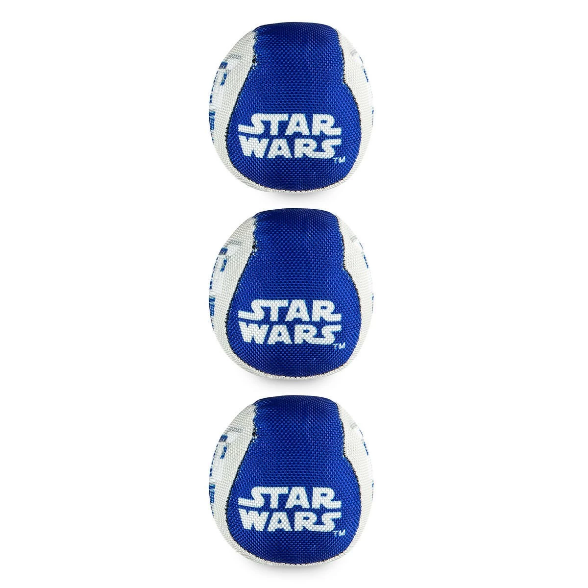 Disney Tails Pet Toy - Star Wars R2-D2 Pet Chew Toy Balls - 3 Pack 2 Disney Tails Pet Toy - Star Wars R2-D2 Pet Chew Toy Balls - 3 Pack - Image 2