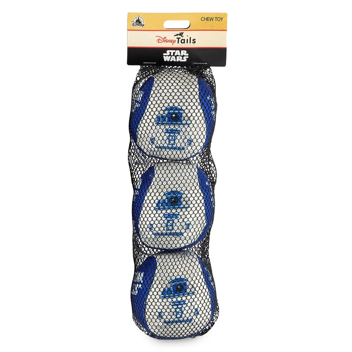 Disney Tails Pet Toy - Star Wars R2-D2 Pet Chew Toy Balls - 3 Pack 3 Disney Tails Pet Toy - Star Wars R2-D2 Pet Chew Toy Balls - 3 Pack - Image 3