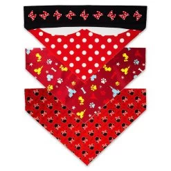 Disney Tails Pet Accessory - Bandana Set - Minnie Mouse
