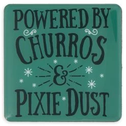 Disney Magnet - Powered By Churros And Pixie Dust