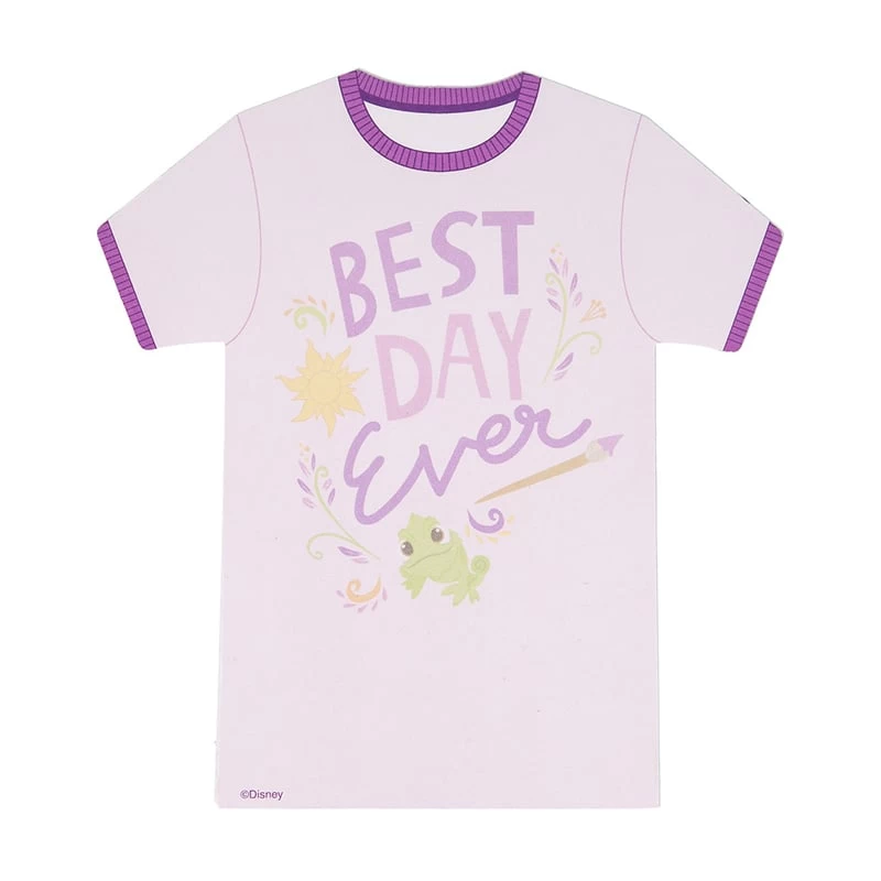 Disney Notepad - Magnetic Rapunzel Best Day Ever Tee 1 Disney Notepad - Magnetic Rapunzel Best Day Ever Tee