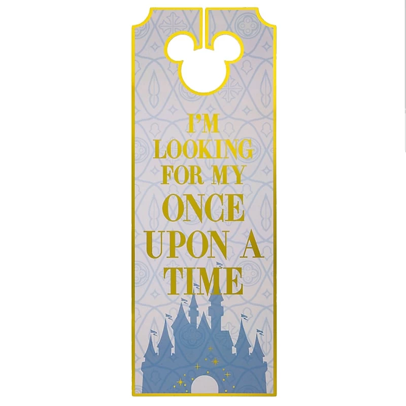 Disney Door Knob Hanger - Happily Ever After Sign 1 Disney Door Knob Hanger - Happily Ever After Sign