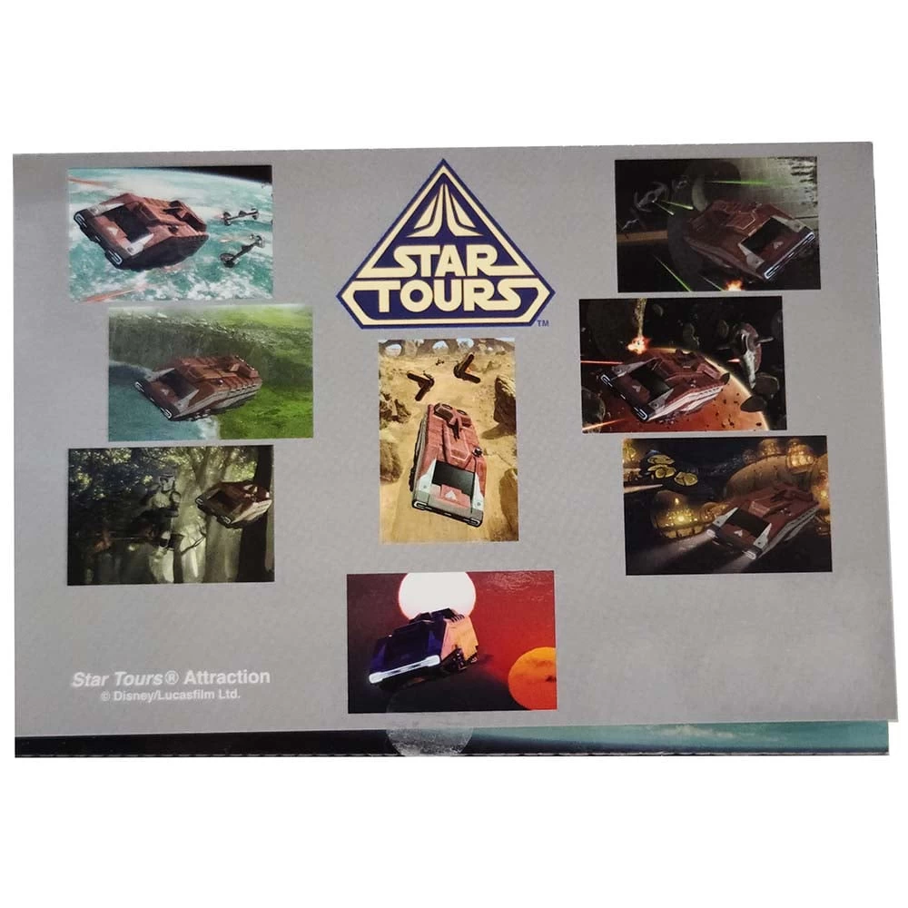 Disney Postcard Set - Star Tours 2 Disney Postcard Set - Star Tours - Image 2