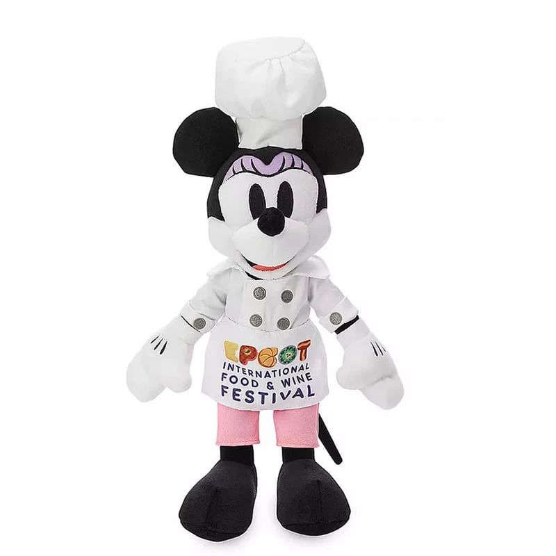 Disney Plush - Chef Minnie Mouse - Epcot Food & Wine Festival 2019 1 Disney Plush - Chef Minnie Mouse - Epcot Food & Wine Festival 2019