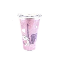 Disney Tumbler With Straw - Marie - With Love From Paris - Epcot World Showcase