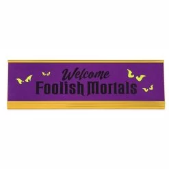 Disney Nameplate - Haunted Mansion - Welcome Foolish Mortals