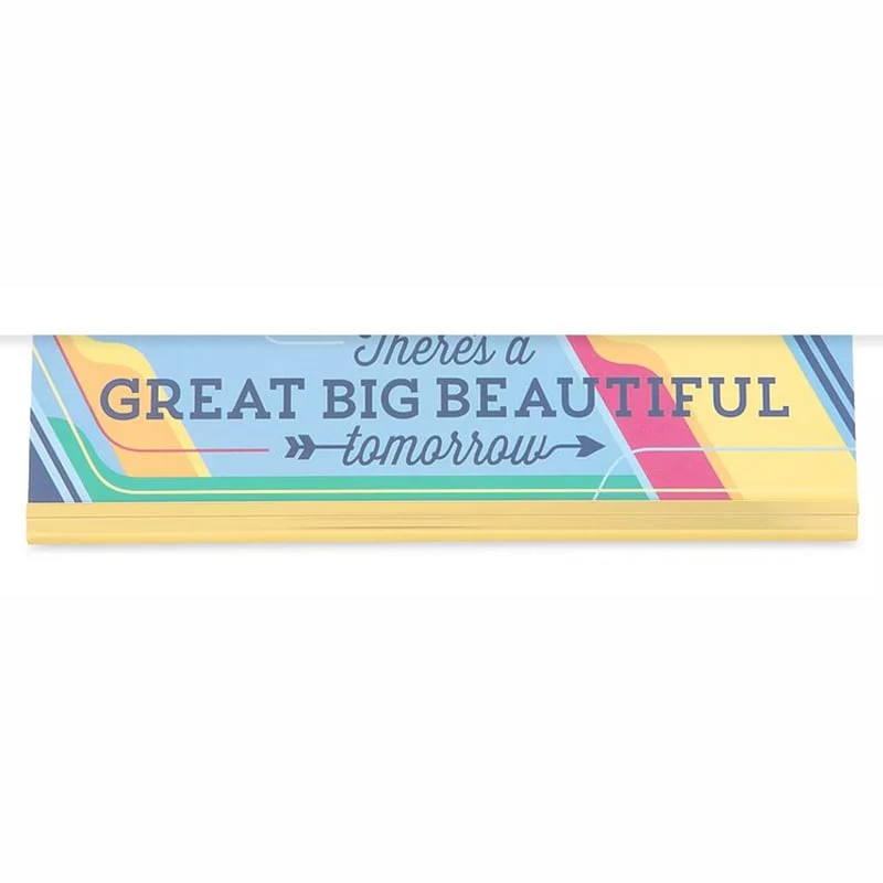 Disney Nameplate - There's A Great Big Beautiful Tomorrow 1 Disney Nameplate - There's A Great Big Beautiful Tomorrow