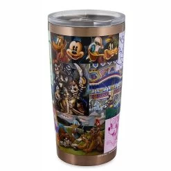 Disney Travel Tumbler W/ Lid - Mickey Mouse And Friends Artwork