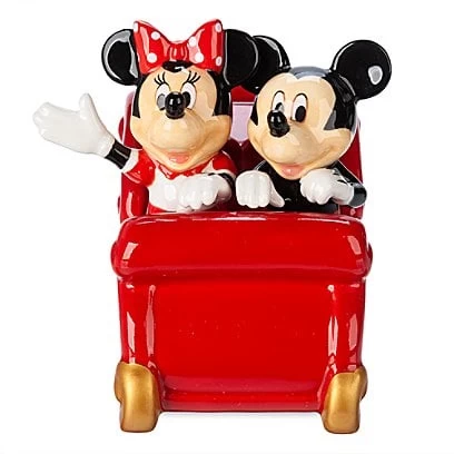 Disney Salt And Pepper Shaker Set - Mickey And Minnie Mouse Holiday Sleigh 3 Disney Salt And Pepper Shaker Set - Mickey And Minnie Mouse Holiday Sleigh - Image 3