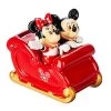 Disney Salt And Pepper Shaker Set - Mickey And Minnie Mouse Holiday Sleigh