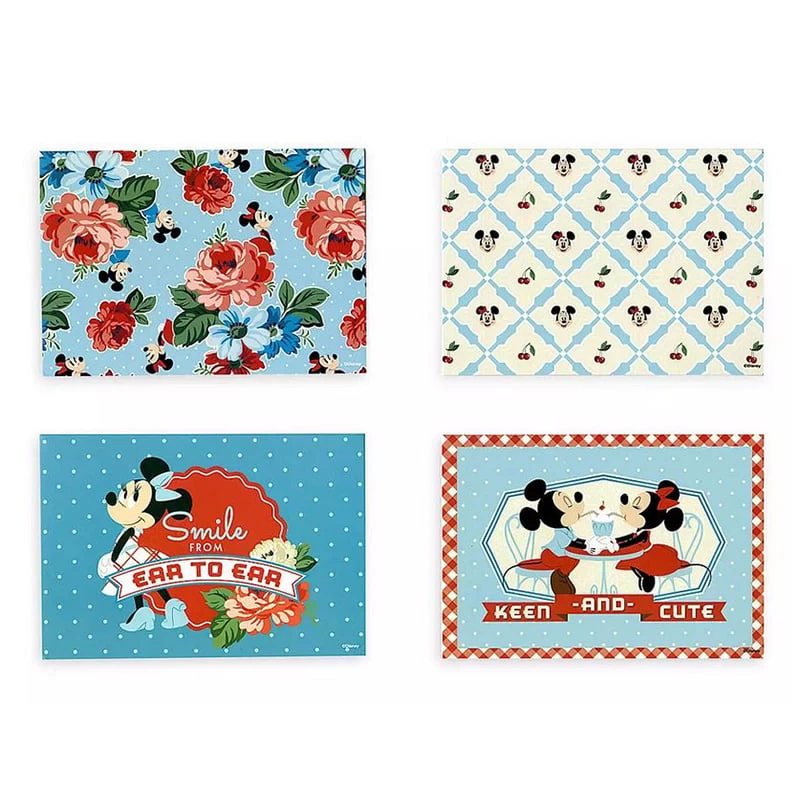 Disney Notecard Set - Mickey And Minnie Mouse - Retro 2 Disney Notecard Set - Mickey And Minnie Mouse - Retro - Image 2