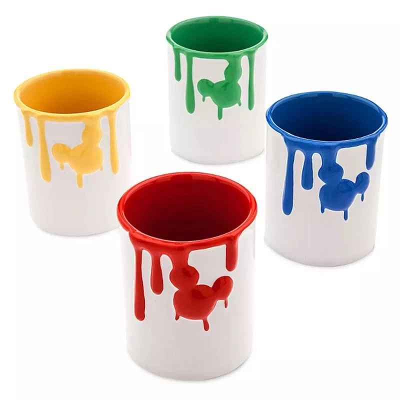 Disney Ramekin Baking Dish / Cup Set - Ink & Paint 1 Disney Ramekin Baking Dish / Cup Set - Ink & Paint