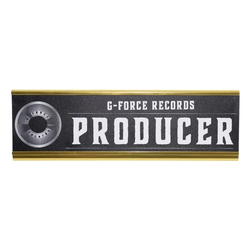 Disney Nameplate - Disney's Hollywood Studios - Rock-N-Rollercoaster 1 Disney Nameplate - Disney's Hollywood Studios - Rock-N-Rollercoaster