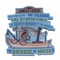Disney Magnet - Jungle Cruise - Backside Of Water