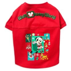 Disney Pet Wear - Spirit Jersey - Mickey Mouse And Friends - Holiday