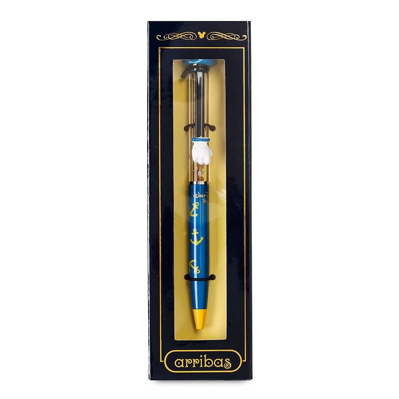 Disney Arribas Keepsake Pen - Donald Duck - Orange And Clear Crystals 4 Disney Arribas Keepsake Pen - Donald Duck - Orange And Clear Crystals - Image 4