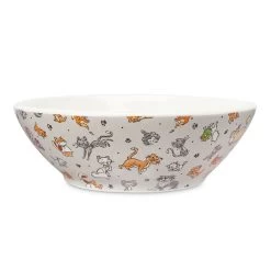 Disney Tails Pet Bowl - Reigning Cats And Dogs - Disney Cats