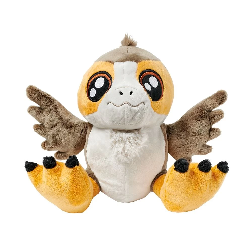 Disney Big Feet Plush - Star Wars - Porg - 10'' 1 Disney Big Feet Plush - Star Wars - Porg - 10''