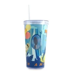 Disney Tumbler With Straw - Pixar - Up - 3D Effect
