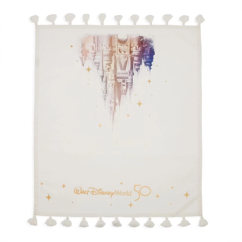 Disney Kitchen Towel - White 50th Anniversary Castle 3 Disney Kitchen Towel - White 50th Anniversary Castle - Image 3