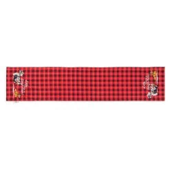 Disney Table Runner - Reversible Holiday Mickey And Friends