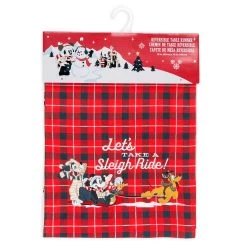 Disney Table Runner - Reversible Holiday Mickey And Friends -Disney 89850s5
