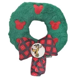 Disney Dog Toy - Pluto Wreath With Squeaker
