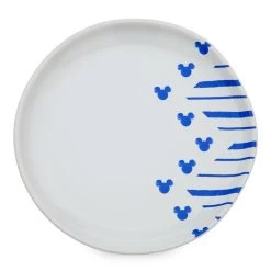 Disney Tidbit Plate Set - Mickey Mouse Homestead - Blue -Disney 92485 6