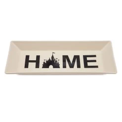 Disney Serving Platter - Fantasyland Castle Home - Homestead Collection - Black