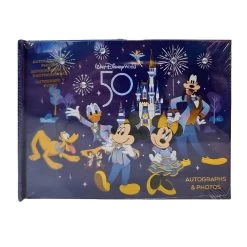 Disney Autograph And Photo Book - Walt Disney World 50th Anniversary