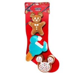Disney Tails Dog Toy Set - Christmas Mickey Treats -Disney 97387s3
