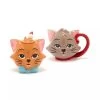 Disney Sugar Cream And Sugar Holders By Ann Shen - The Aristocats