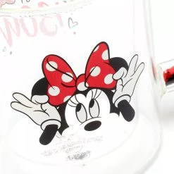 Disney Glass Mug W/ Confetti Handle - Minnie Mouse - All About The Bow 5 Disney Glass Mug W/ Confetti Handle - Minnie Mouse - All About The Bow -Disney 98573 3
