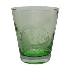 Disney Glass Tumbler - Arribas Tinker Bell Green Swirl